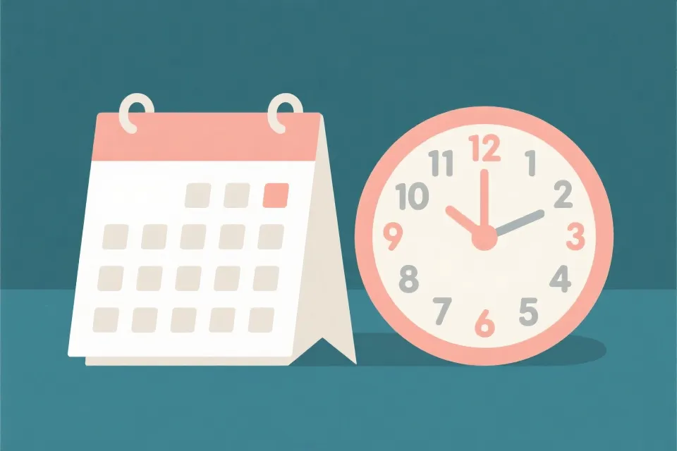 时间与记录的插画占位图